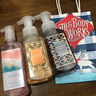 バスアンドボディーワークス(Bath & Body Works)のハンドソープ　3点セット　バスアンドボディワークス(ボディソープ/石鹸)