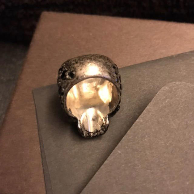 Velvet lounge ring stardast skull #13鑑定書 メンズのアクセサリー(リング(指輪))の商品写真