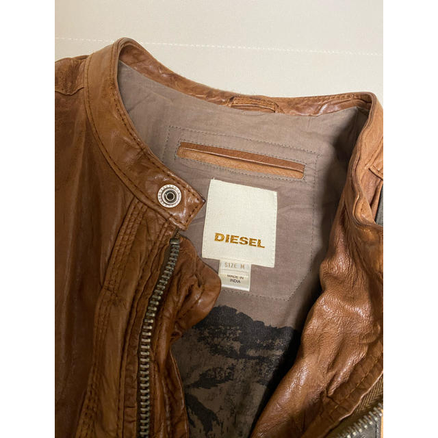 DIESEL(ディーゼル)のDeasel ディーゼル　レザージャケット メンズのジャケット/アウター(レザージャケット)の商品写真
