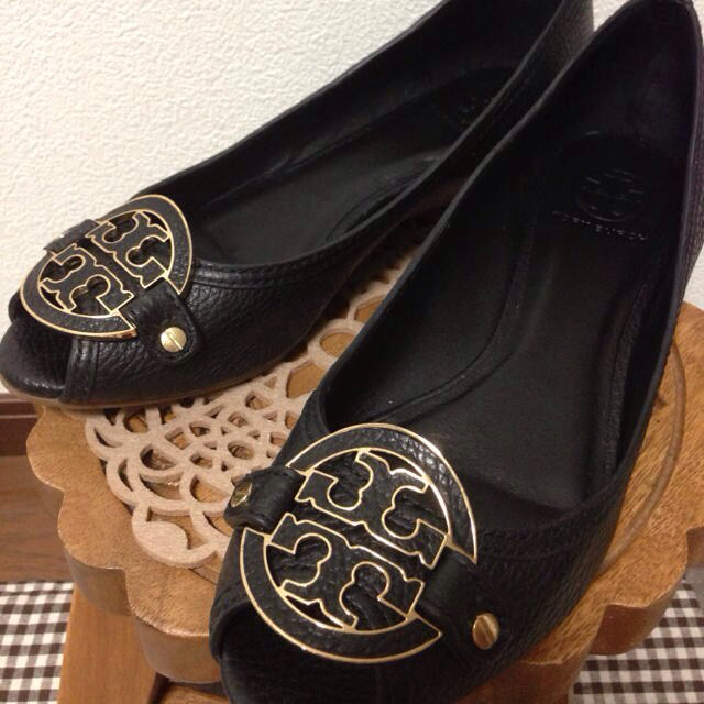 Tory Burch(トリーバーチ)のトリーバーチ✪オープントゥパンプス✪ レディースの靴/シューズ(ハイヒール/パンプス)の商品写真