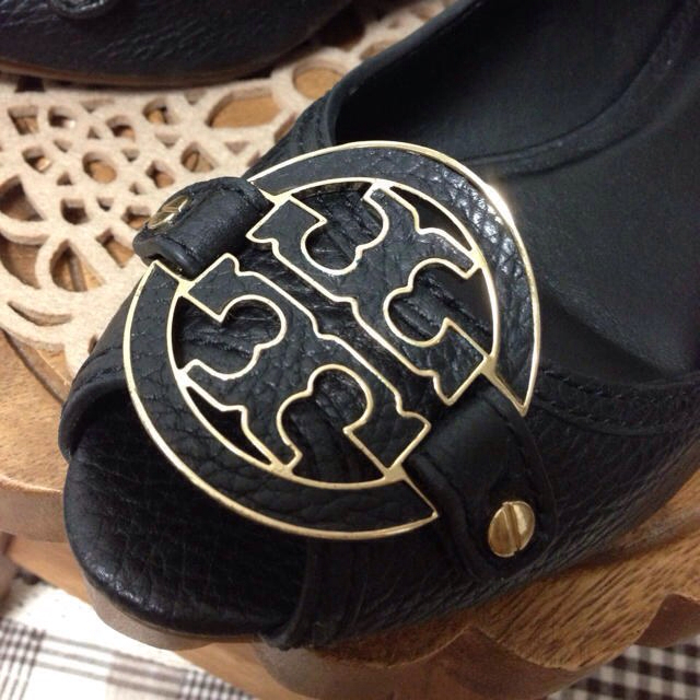 Tory Burch(トリーバーチ)のトリーバーチ✪オープントゥパンプス✪ レディースの靴/シューズ(ハイヒール/パンプス)の商品写真