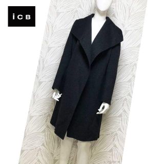 アイシービー(ICB)の＊カシミヤ 高級ウール仕立て ダブルフェイス＊iCB＊アイシービー＊リバーコート(ロングコート)