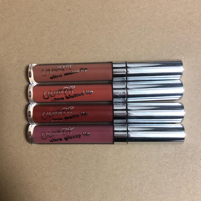 colourpop(カラーポップ)のcolourpop リップ4本セット コスメ/美容のベースメイク/化粧品(口紅)の商品写真