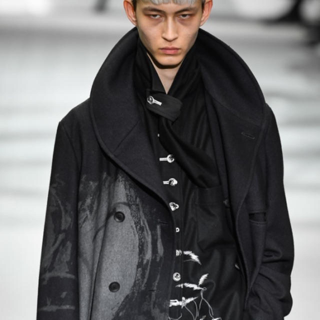 Yohji Yamamoto 19aw スカーフシャツ