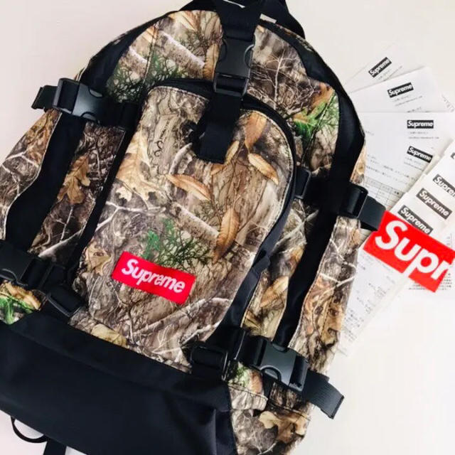 Supオマケ付き！Supreme バックパック リアルツリー 国内正規 | フリマアプリ ラクマ