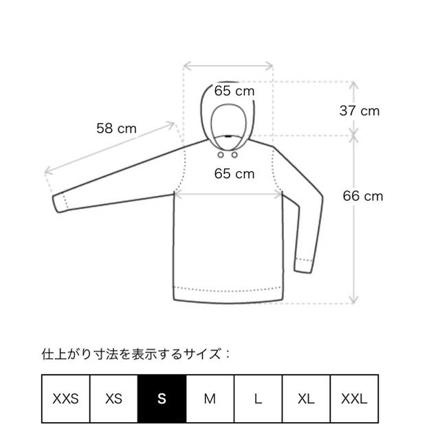 Sサイズ Essentials パーカー リフレクディブ グレー 3