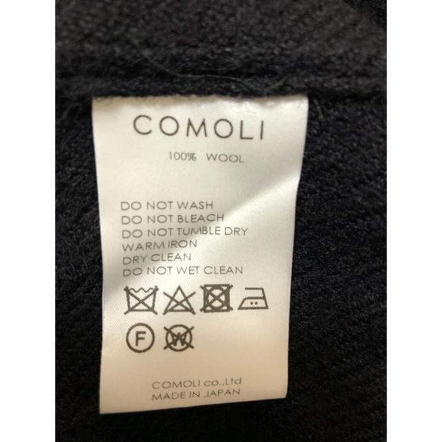 COMOLI(コモリ)のcomoli ストールジャケット 18aw ネイビー メンズのジャケット/アウター(その他)の商品写真