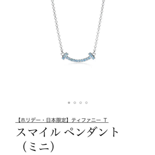 Tiffany & Co. - ☆ティファニー ホリデー 日本限定 2019 Tスマイルミニペンダント★