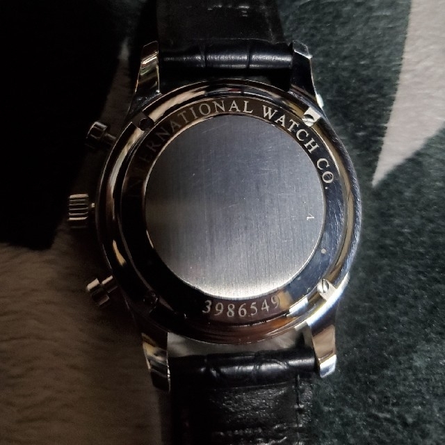 IWC(インターナショナルウォッチカンパニー)のIWC インター ポルトギーゼ クロノ 青針  IW371446 メンズの時計(腕時計(アナログ))の商品写真