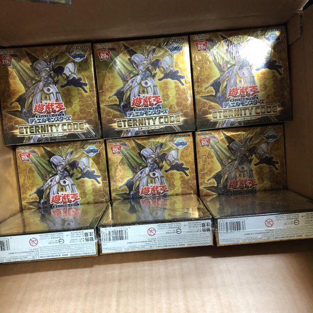 遊戯王 アジア版 エタニティコード 未開封 1box - Box/デッキ/パック
