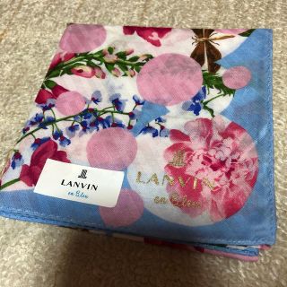 ランバンオンブルー(LANVIN en Bleu)の【タグ付き未使用】LANVIN en Bleu ランバンオンブルー　ハンカチ(ハンカチ)