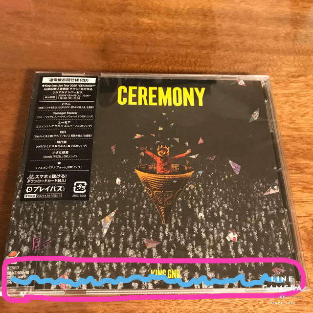 King Gnu  【 CEREMONY 】 通常盤 エンタメ/ホビーのCD(ポップス/ロック(邦楽))の商品写真