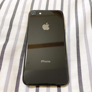 アップル(Apple)のiPhone8 スペースグレー　256GB SIMフリー(スマートフォン本体)