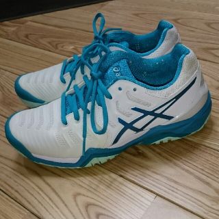 アシックス(asics)の⤵値下げしました✨ asics テニスシューズ ✨  24.0㌢ オールコート(シューズ)