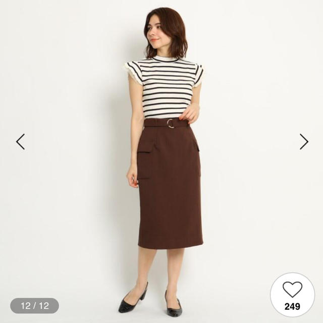 OPAQUE.CLIP(オペークドットクリップ)のタイトスカート レディースのスカート(ひざ丈スカート)の商品写真