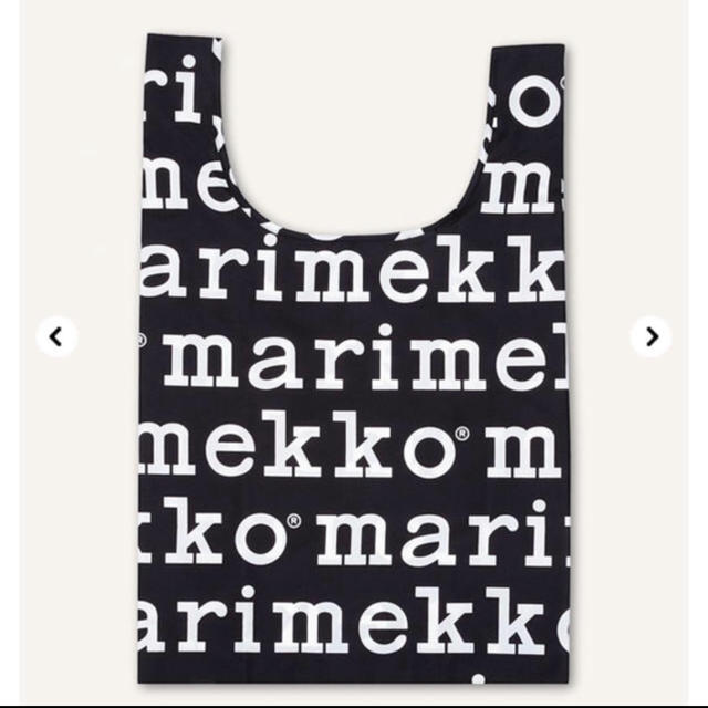 marimekko(マリメッコ)のマリメッコ ショッピングバッグ マリロゴ レディースのバッグ(エコバッグ)の商品写真