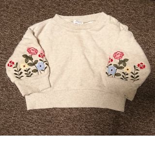 ブリーズ(BREEZE)の刺繍 トレーナー 80(トレーナー)