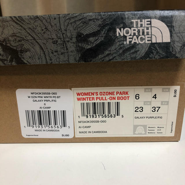 THE NORTH FACE(ザノースフェイス)のTHE NORTH FACE スノーブーツ オゾンパーク キッズ/ベビー/マタニティのキッズ靴/シューズ(15cm~)(ブーツ)の商品写真