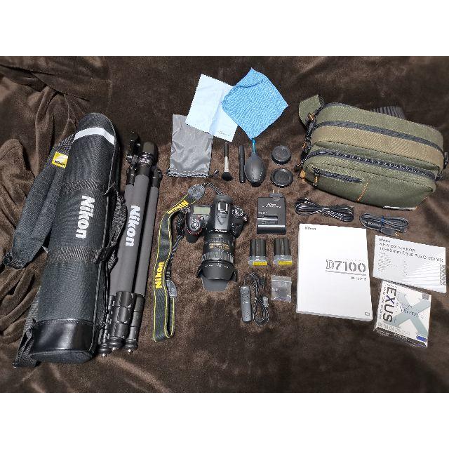 Nikon - Nikon D7100 16-85VR Kit レンズカバー 三脚 カメラバッグ