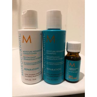 モロッカンオイル(Moroccan oil)のモロッカンオイルシャンプー・コンディショナー・トリートメントセット(サンプル/トライアルキット)