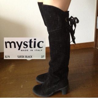 ミスティック(mystic)の値下げ！mystic♡ニーハイブーツ(ブーツ)