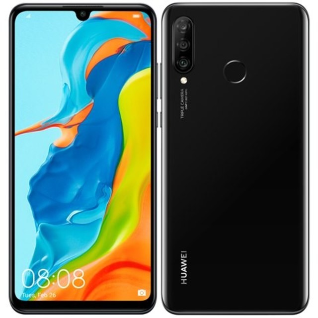 【新品】HUAWEI P30lite★パールホワイト★SIMフリー★残債なしスマートフォン本体