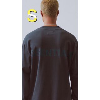 フィアオブゴッド(FEAR OF GOD)のそうた　様　 Essentials ロンＴ　ブラック　サイズ S(Tシャツ/カットソー(七分/長袖))