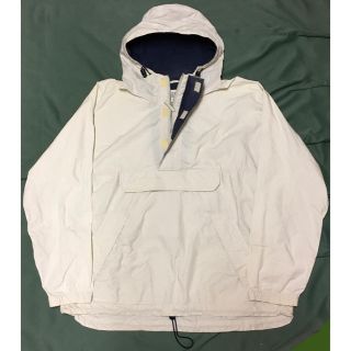 GAP - 90's OLD GAP コットン アノラックパーカー プルオーバー 白の