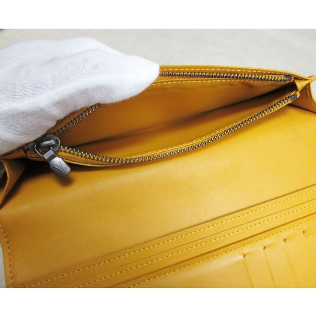 LOUIS VUITTON - LV ダミエアンフィニ プラザ N63146 二つ折り長 LOUIS VUITTON - LV ダミエアンフィニ プラザ N63146 二つ折り長