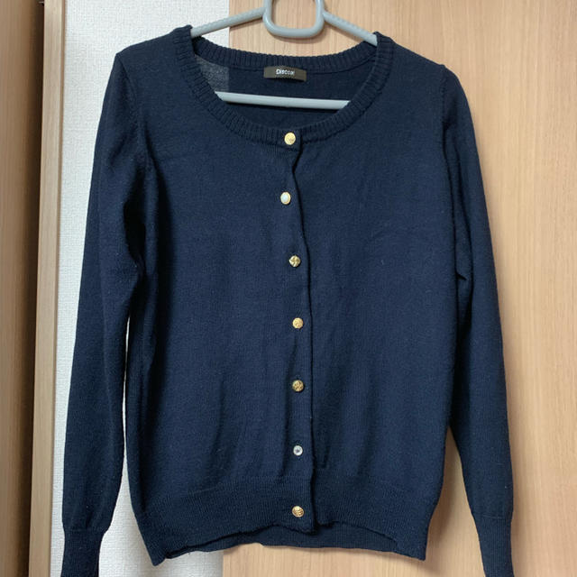 Discoat(ディスコート)のディスコート カーディガン レディースのトップス(カーディガン)の商品写真