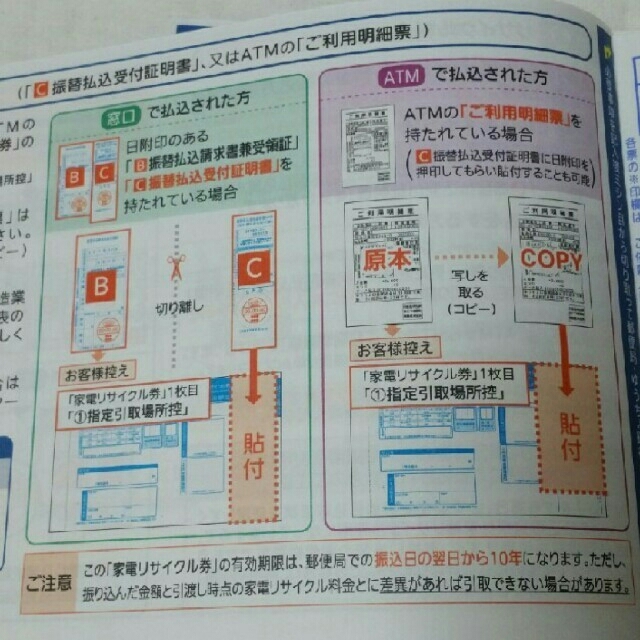 新品　家電リサイクル券　2枚▶説明文必読 その他のその他(その他)の商品写真