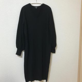 ユニクロ(UNIQLO)のユニクロ ニットワンピース(ひざ丈ワンピース)