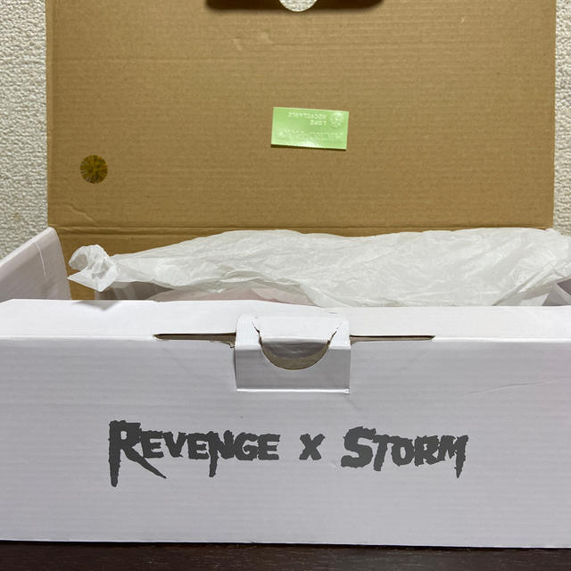 新品！！26cm REVENGE x STORM レッド　リベンジストーム メンズの靴/シューズ(スニーカー)の商品写真