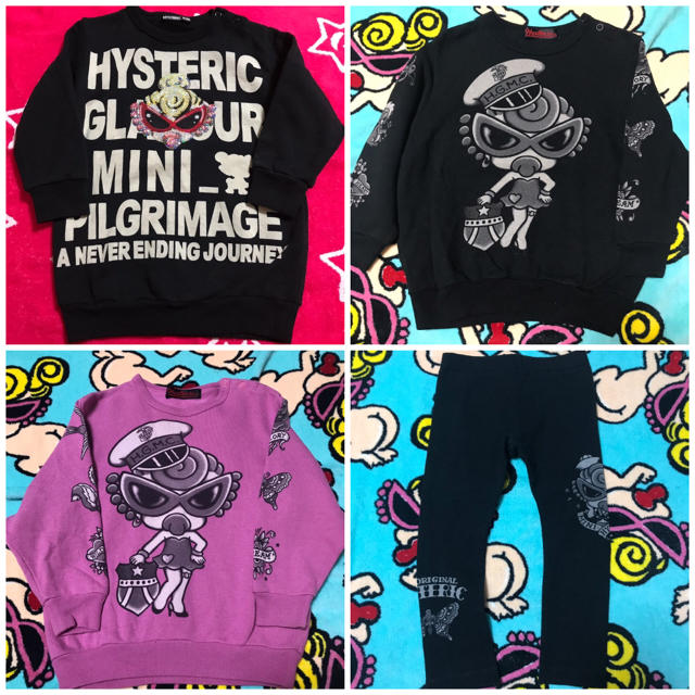 HYSTERIC MINI(ヒステリックミニ)の②児mama🐶様の専用です🙇‍♀️❤️ キッズ/ベビー/マタニティのキッズ服女の子用(90cm~)(Tシャツ/カットソー)の商品写真