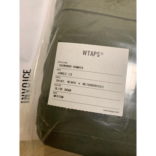 W)taps(ダブルタップス)のWTAPS NEIGHBORHOOD JUNGLEシャツ M  OLIVE メンズのトップス(シャツ)の商品写真