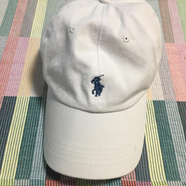 POLO RALPH LAUREN(ポロラルフローレン)のPOLO キャップ ホワイト レディースの帽子(キャップ)の商品写真