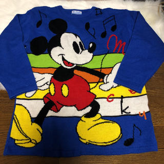 ディズニー(Disney)のミッキー ニットセーター(ニット/セーター)
