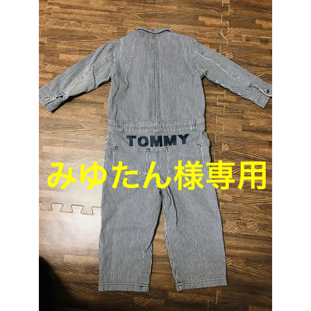 TOMMY HILFIGER(トミーヒルフィガー)の幼児　つなぎ キッズ/ベビー/マタニティのキッズ服男の子用(90cm~)(その他)の商品写真