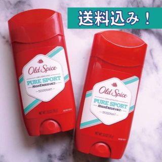 ピーアンドジー(P&G)の【2本セット★送料込★】オールドスパイス　ピュアスポーツ 85ｇ(制汗/デオドラント剤)