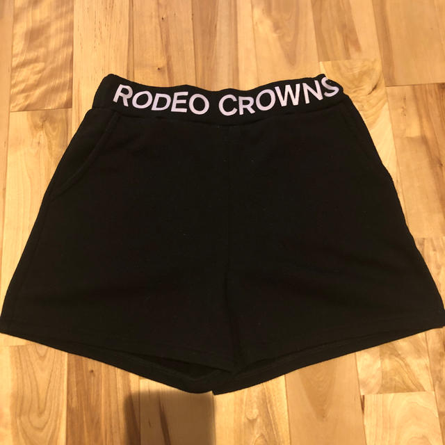 RODEO CROWNS WIDE BOWL(ロデオクラウンズワイドボウル)のロデオクラウンズ スエットショートパンツ レディースのパンツ(ショートパンツ)の商品写真