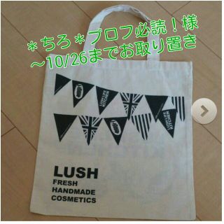 ラッシュ(LUSH)のLUSH バッグ(トートバッグ)