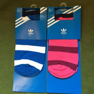 アディダス(adidas)のadidas メンズスニーカーソックス 2色セット(ソックス)