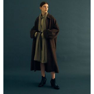 サンシー(SUNSEA)のyoke 19aw  コート(ステンカラーコート)