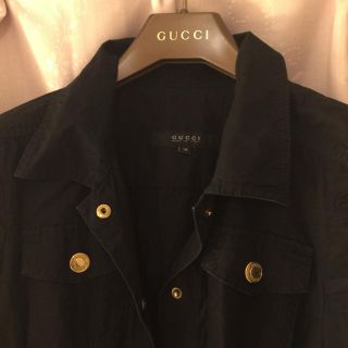 グッチ(Gucci)のGUCCI ミニタリーワンピース！格安(ひざ丈ワンピース)