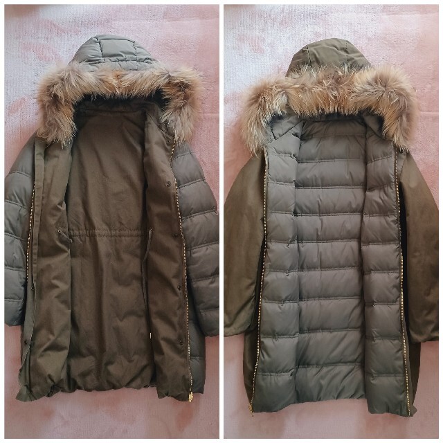 ☆Deuxieme Classeカーキリバーシブル♪モッズ×ナイロンダウンコート