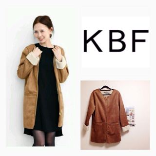 ケービーエフ(KBF)のKBF ▼△ 新品 ムートンコート(その他)