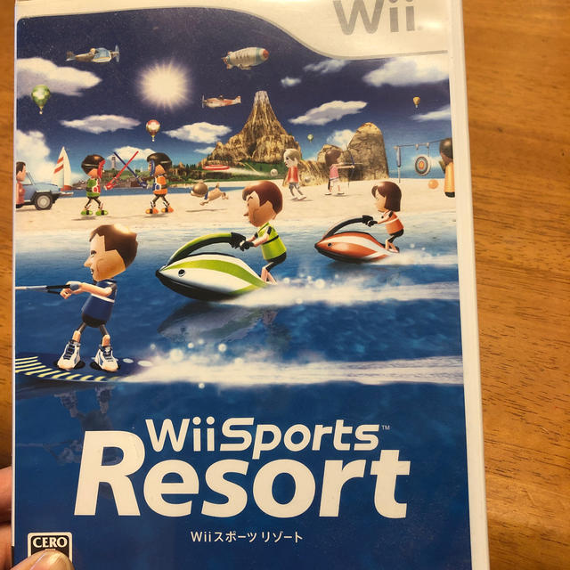 Wii(ウィー)のWiiスポーツリゾート エンタメ/ホビーのゲームソフト/ゲーム機本体(家庭用ゲームソフト)の商品写真