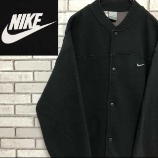 ナイキ(NIKE)の【希少】ナイキ 【マルコメ様専用】刺繍ロゴ スエットジャケット 90s(スウェット)