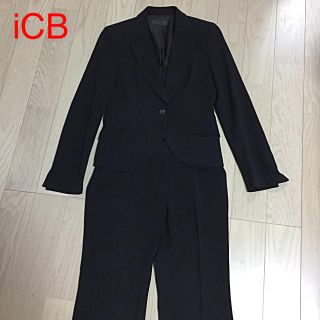 アイシービー(ICB)のiCB パンツスーツ上下 ブラック(スーツ)