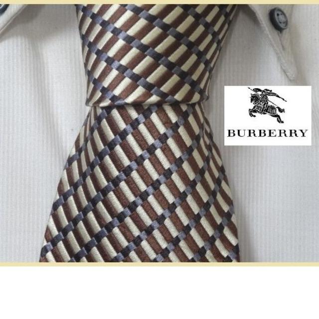 BURBERRY(バーバリー)の極美品★バーバリー英国本家★【金色ゴールドに輝く総柄】ネクタイ★最高級 メンズのファッション小物(ネクタイ)の商品写真